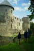 Ruiny krzyackiego zamku w Cesis na otwie